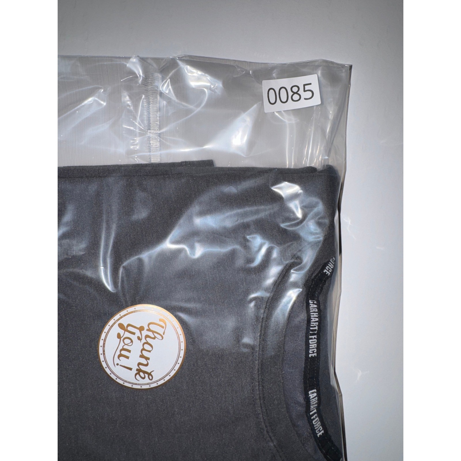 Carhartt Force Mens Tall Gray Relaxed Fit Pocket T-Shirt TK4616-M 2XL