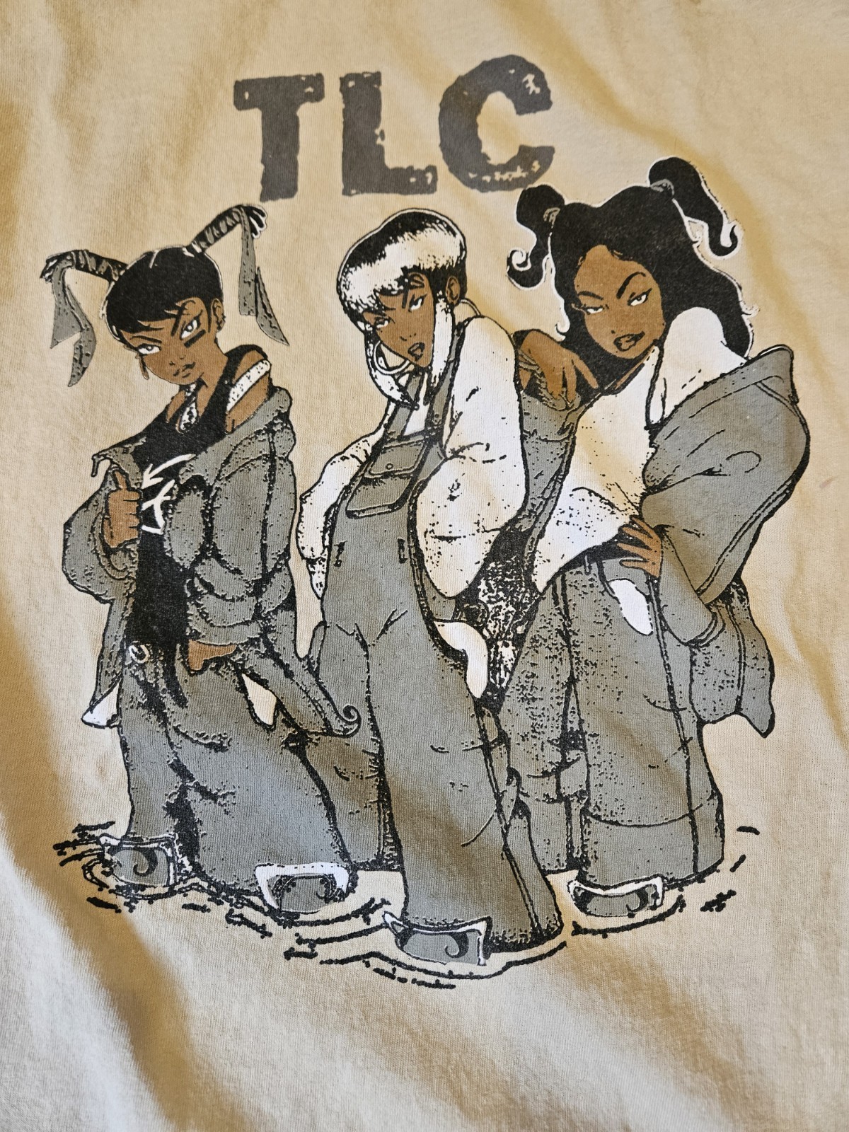 HOT! TLC Band White Cotton All size S-5XL T-Shirt HN119