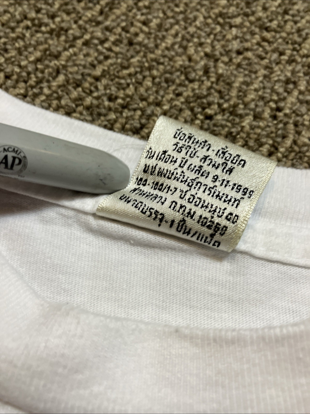 Rare VTG Cambodia Welcome You To The New Millennium Travel Tee Shirt 2000 M