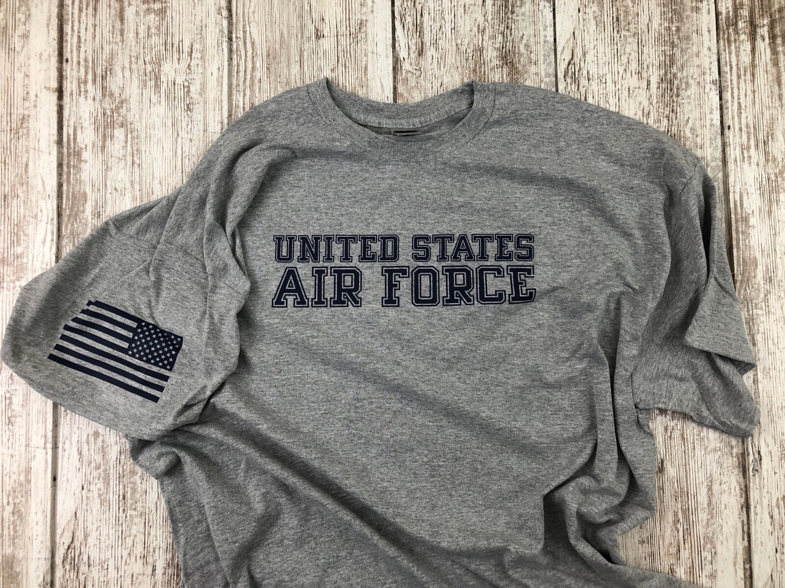 United States Air Force Military T Shirt, From University Of DD-214 Apparel 112