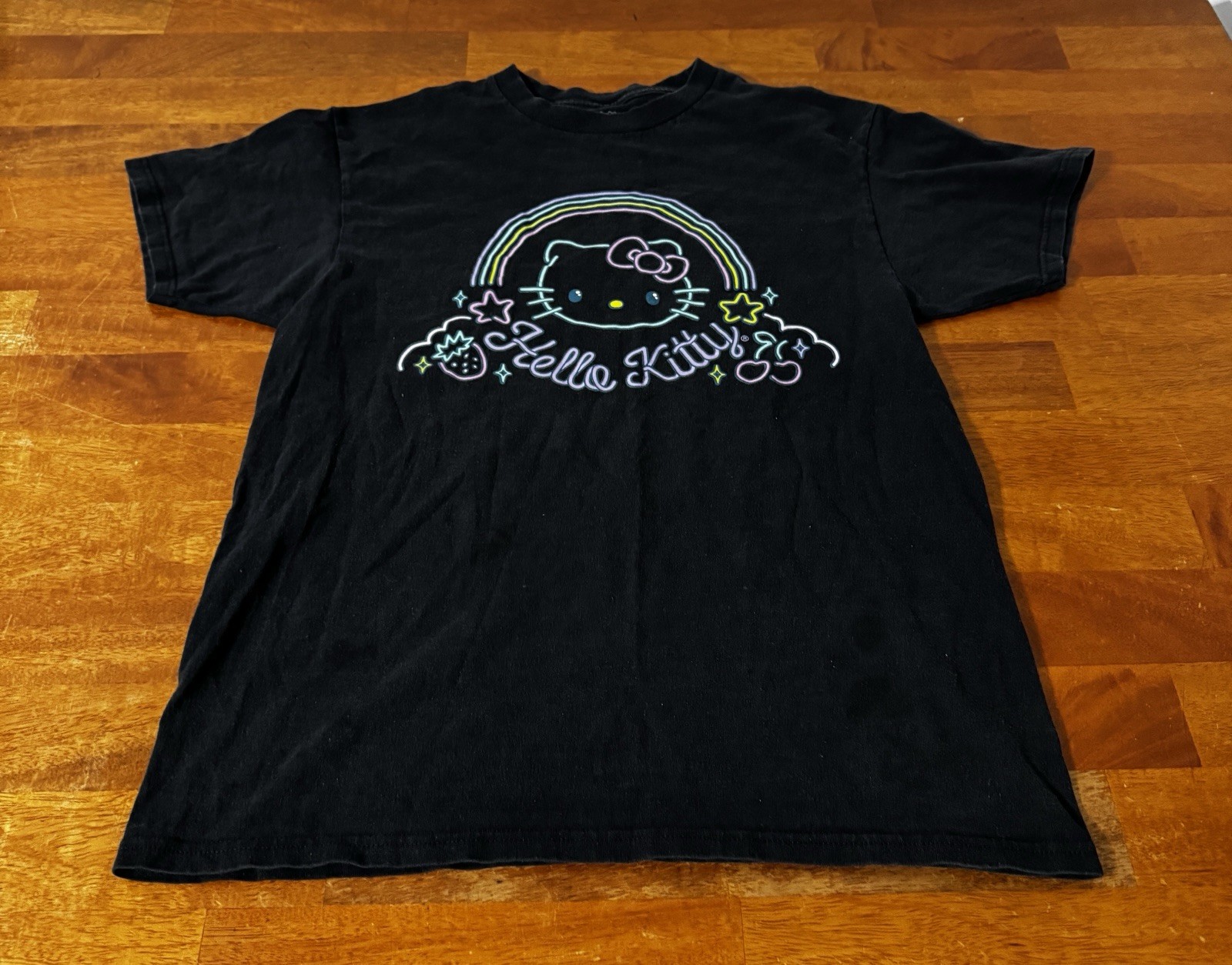 Sanrio Hello Kitty Official Merchandise T-Shirt Adult Men’s Medium Black