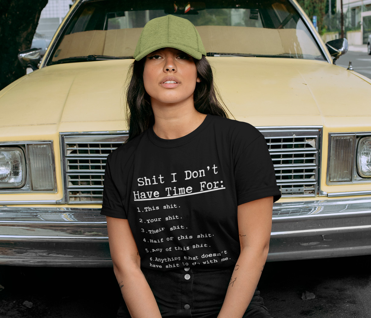 I Don’t Have Time For This T-SHIRT Funny Quote Sarcastic Slogan Novelty GIFT TEE