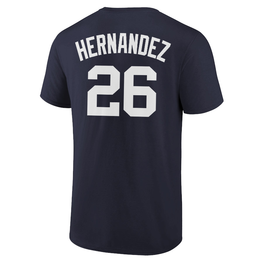 Orlando Hernandez T-Shirt New York Yankees Player Name & Number Soft Jersey Tee