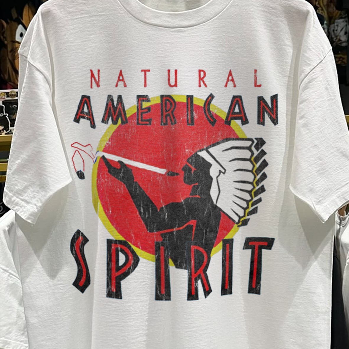 90s Natural American Spirit Promo T-Shirt White XL