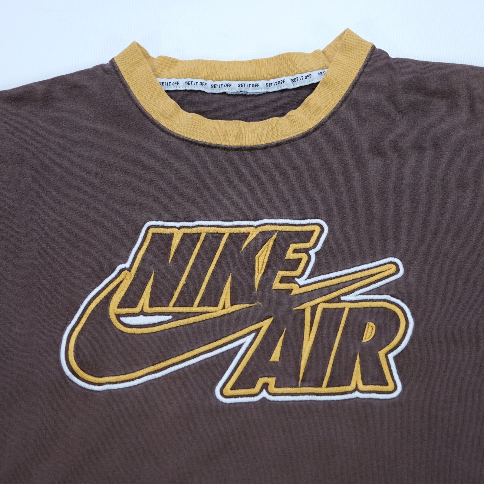 Rare VTG NIKE Air Set It Off 30 Years In The Game Long Sleeve T Shirt 2010s SZ L