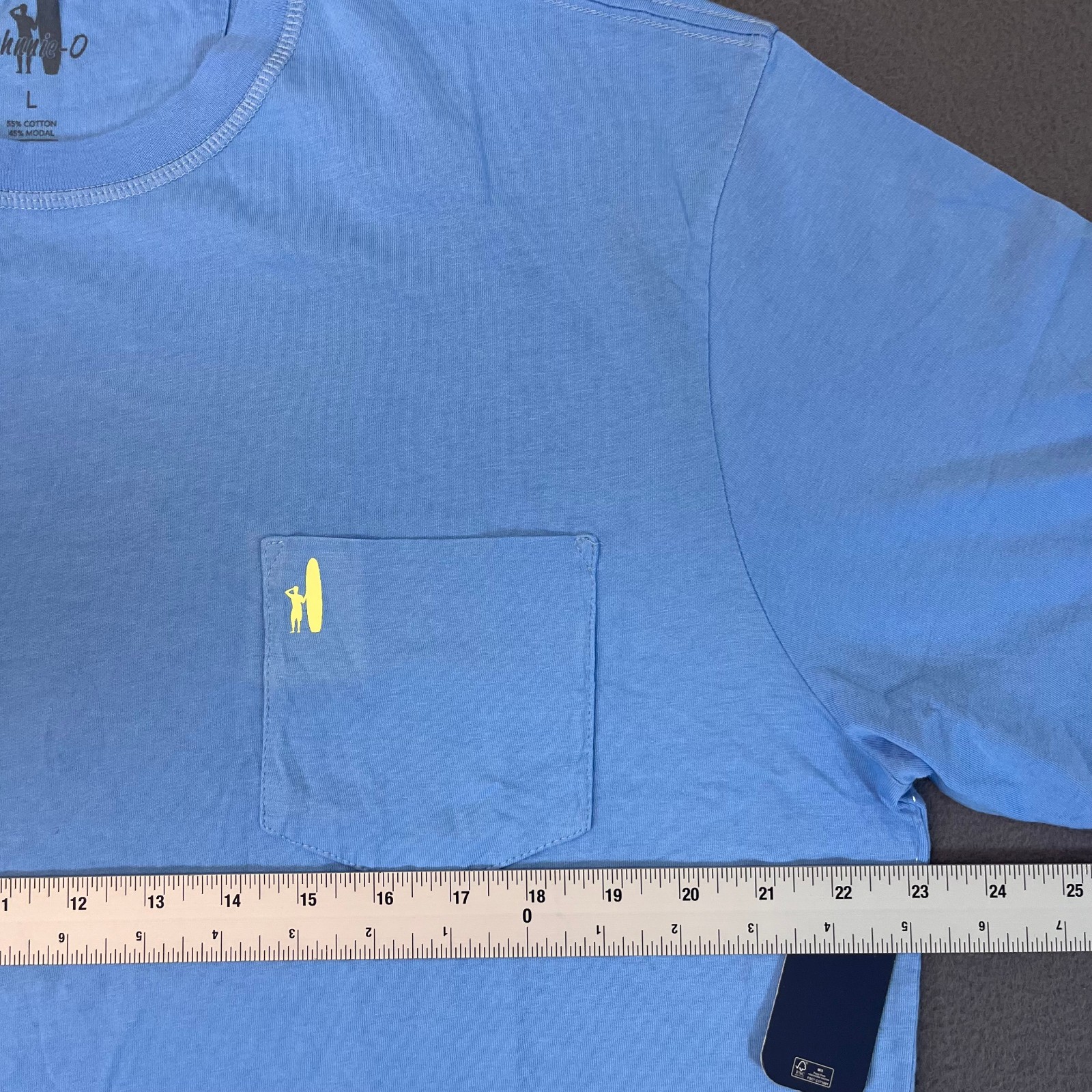 johnnie-O Palm Paradise Graphic SS Shirt Malibu Blue M L XL 2XL Modal Surf NWT |