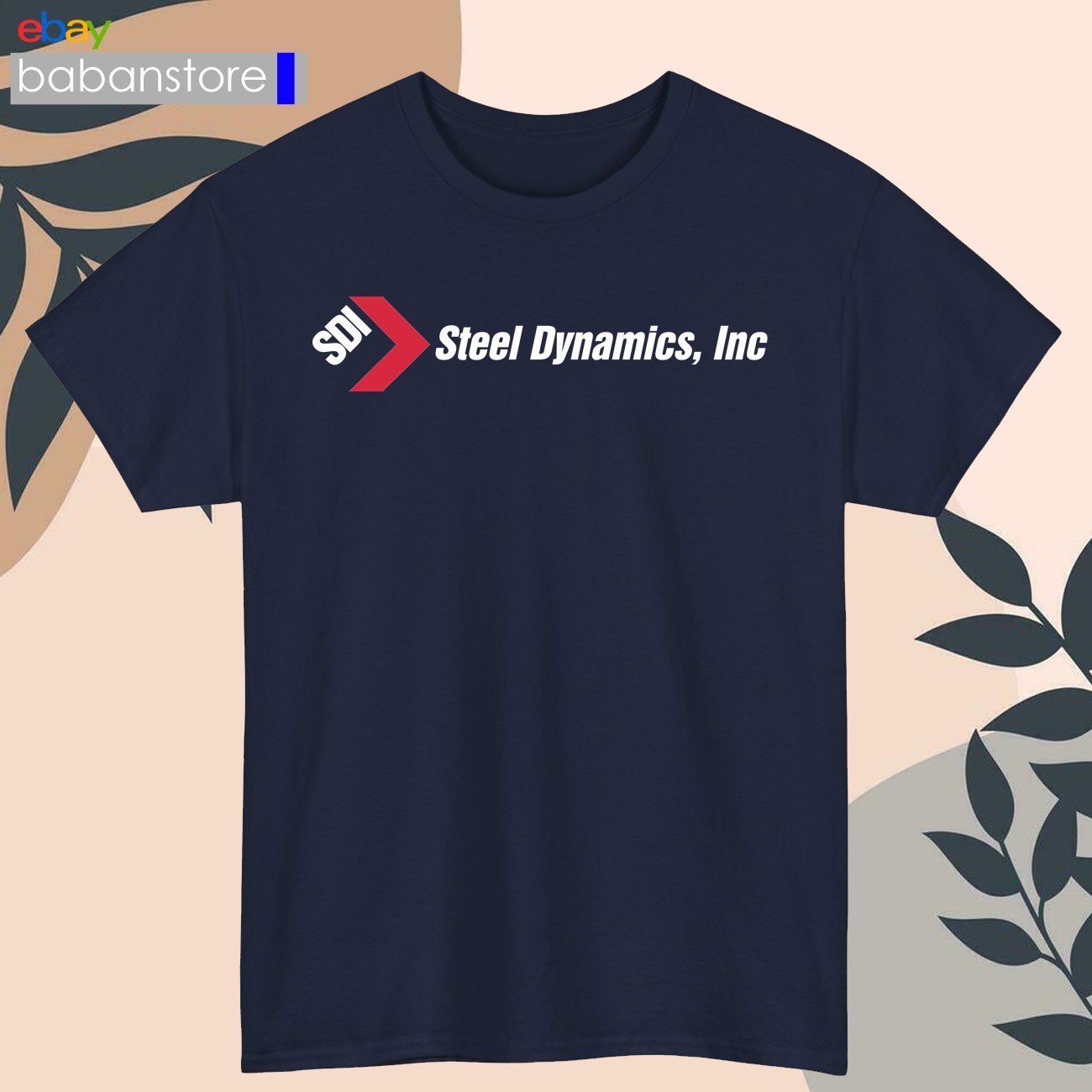 Steel Dynamics Company Logo Black/White/Grey/Navy/Red/Light Blue T-Shirt S-5XL