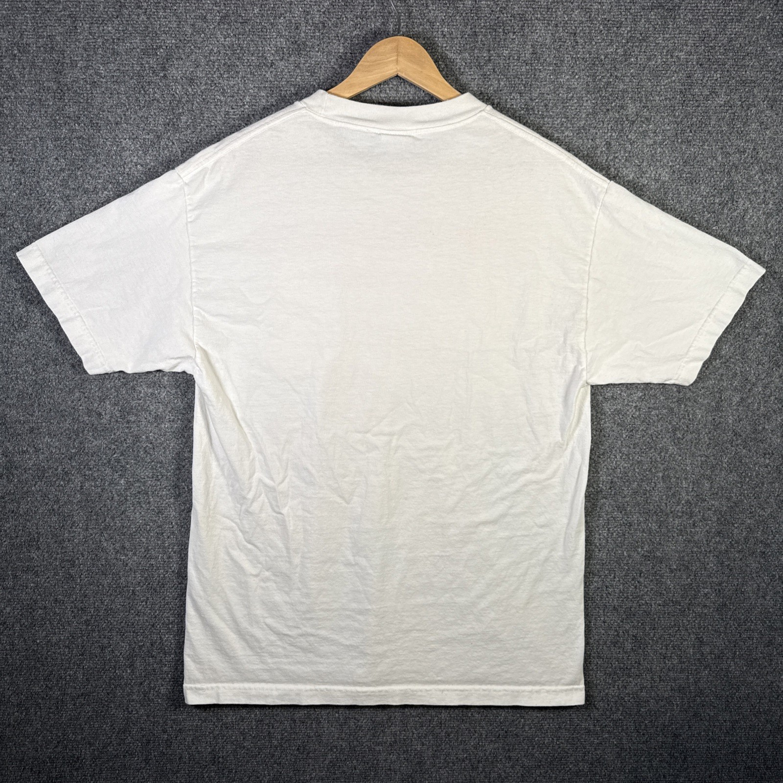 Vintage Cheech And Chong Shirt Mens Large White Up In Smoke Movie Promo USA Weed
