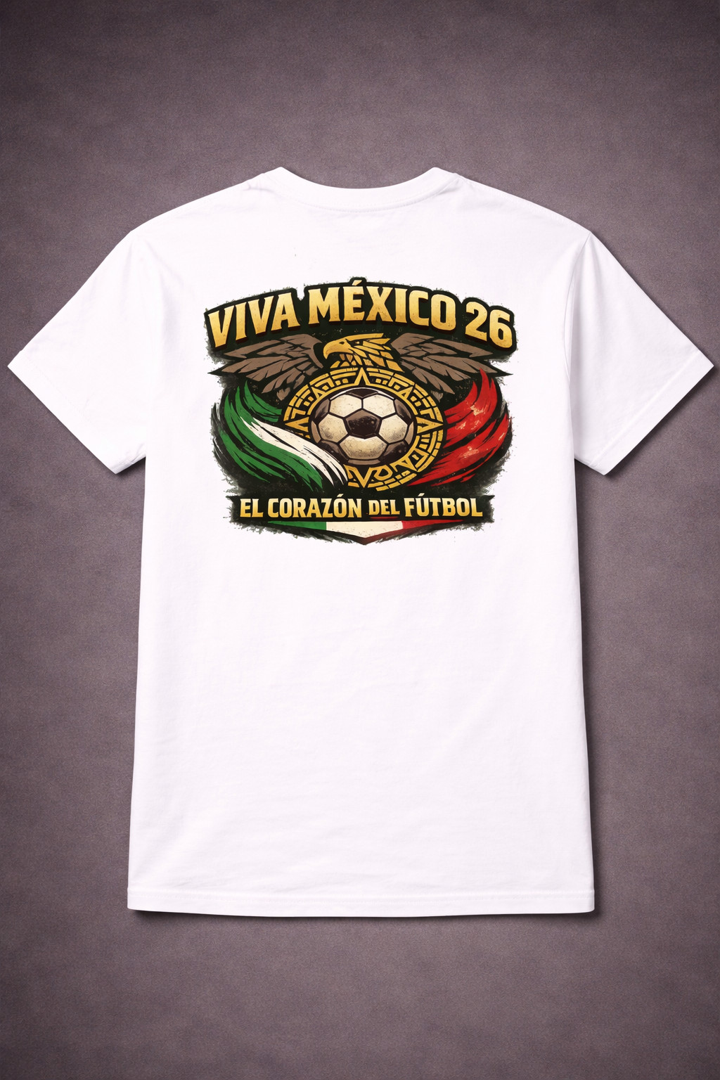 FIFA World Cup 2026 Mexico Soccer Fan T-Shirt MX 26 Graphic Printed Unisex Tee