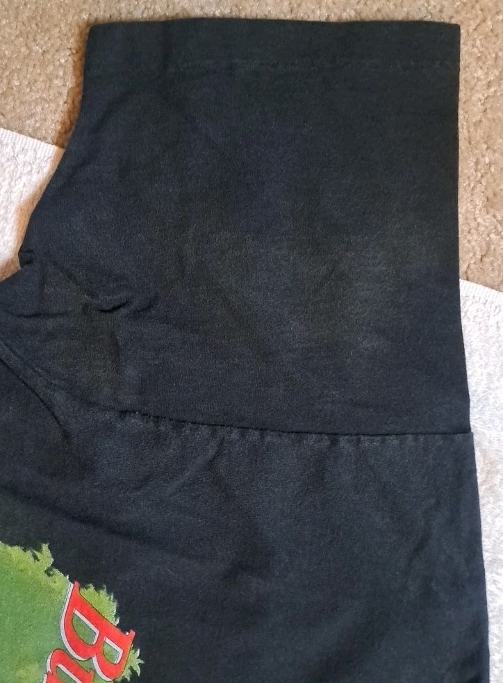 Vtg 90s Budweiser Shirt Mens XL Wild Oats Black Frogs Alligator Single Stitch