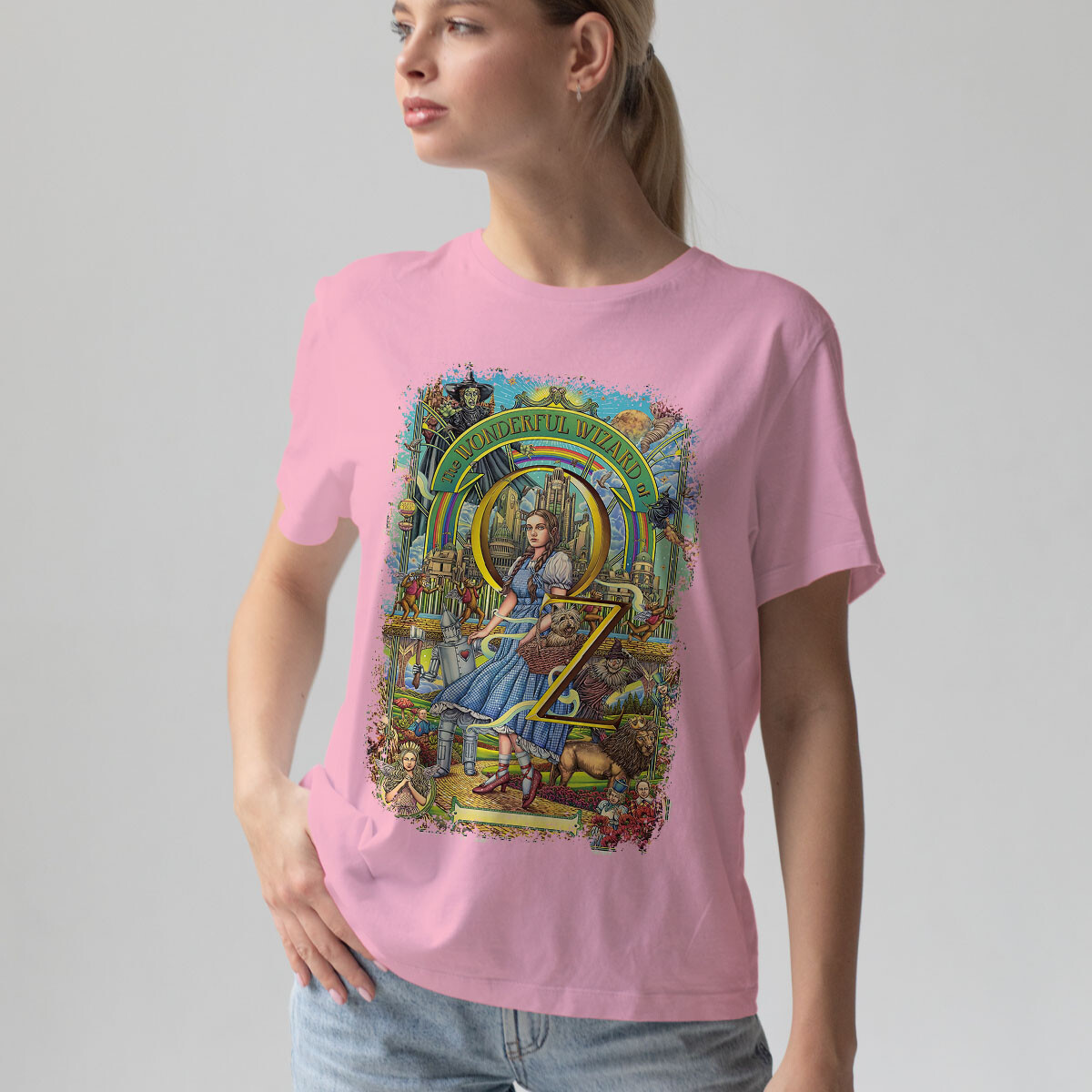 The Wizard of Oz (1939) Movie Poster Inspired T-Shirt Retro 30s Tee Unisex