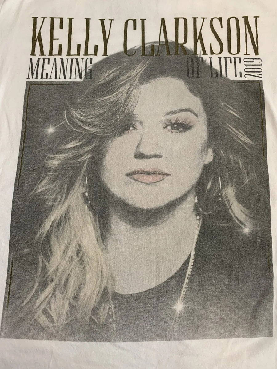Kelly Clarkson Band Meaning Of Life Unisex S-234XL White Shirt