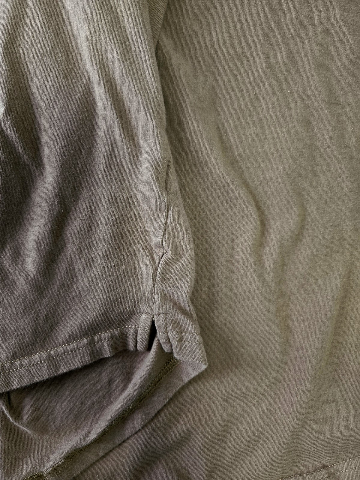 Cotton On Mens 2XL Longline T-Shirt Dark Beige “New States Unknown Projects”