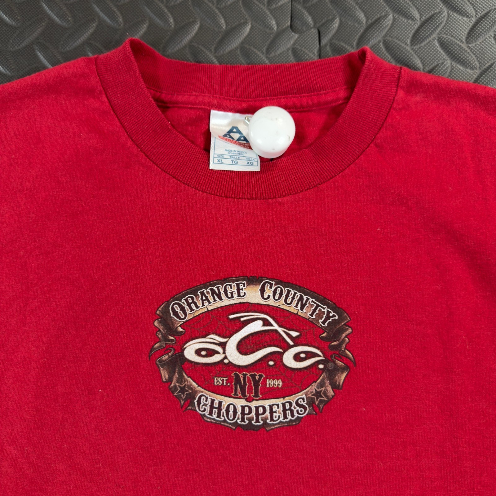 Vintage Y2K Orange County Choppers New York Men’s XL T-Shirt Motorcycle Graphic