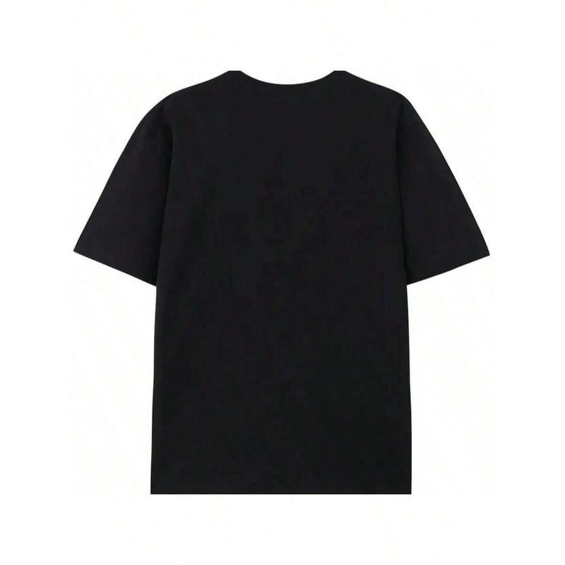 T-Shirt Casual Crew Neck Short Sleeve Funny Shirts Shipped In USA