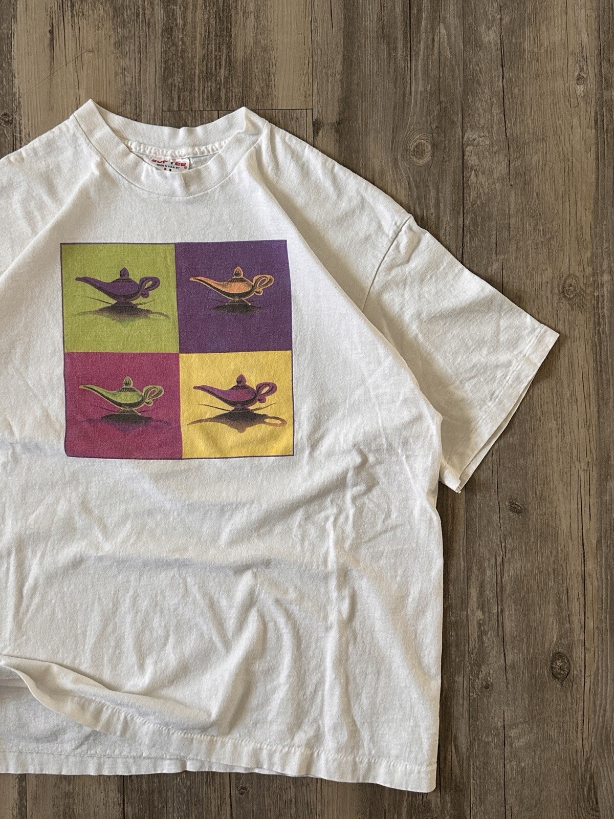 Vintage 90s MoMa Aladdin Museum Of Modern Art NYC T Shirt Sz XL GRAIL RARE 1992