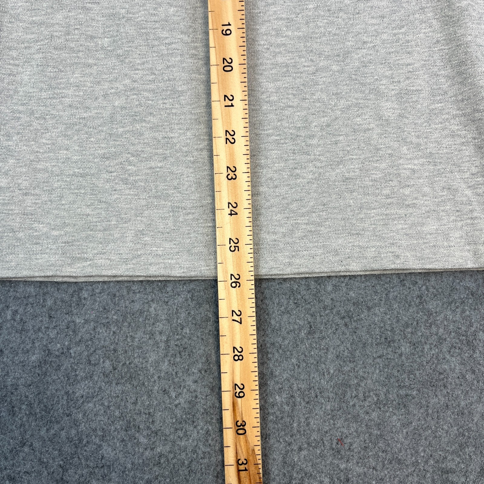 Armani Exchange Mens Long Sleeve Polo Shirt S Grey Marl AX Logo Contrast Cuff
