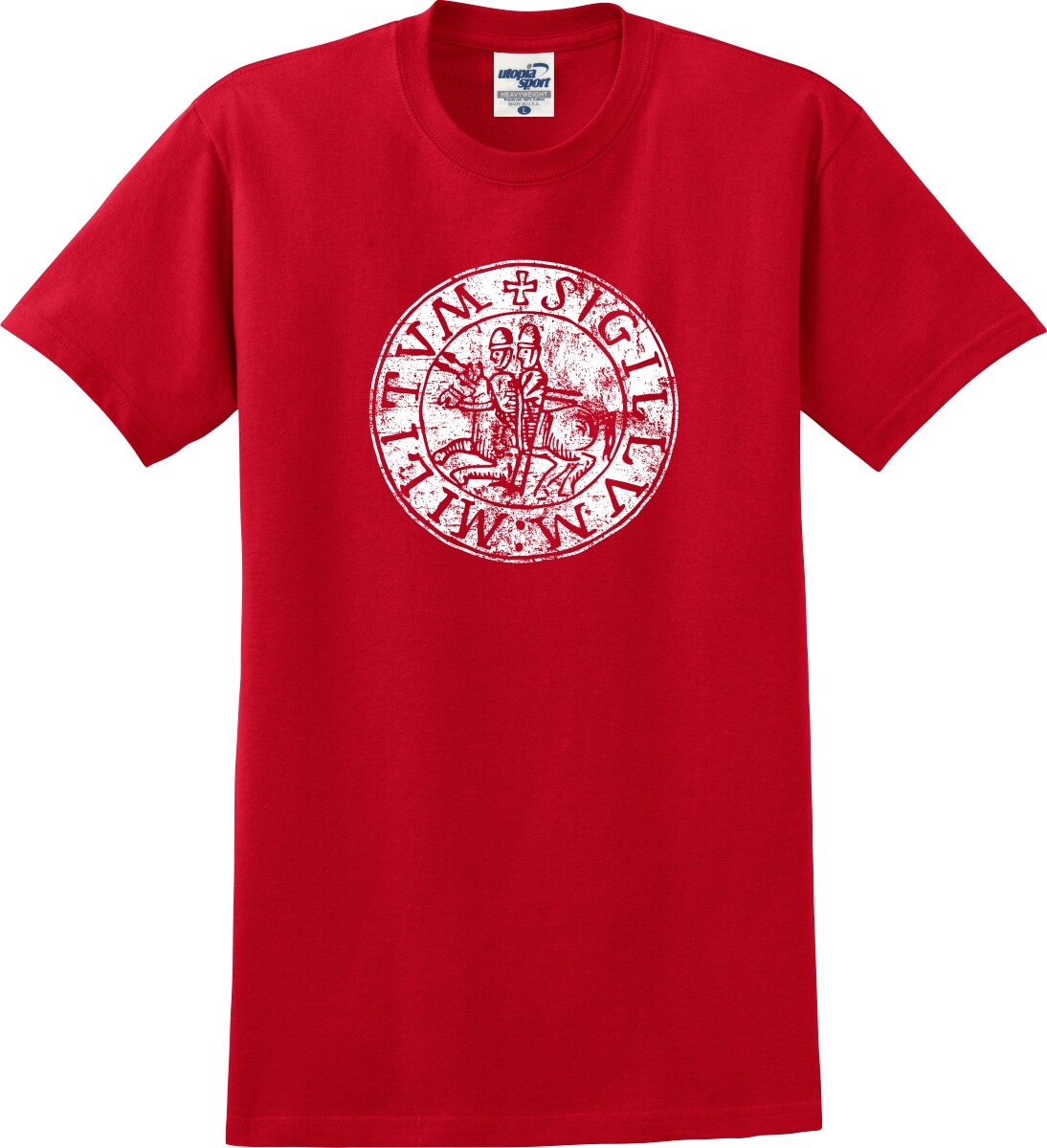 Distressed Seal of The Knights Templar Unisex T-Shirt (S-5X)