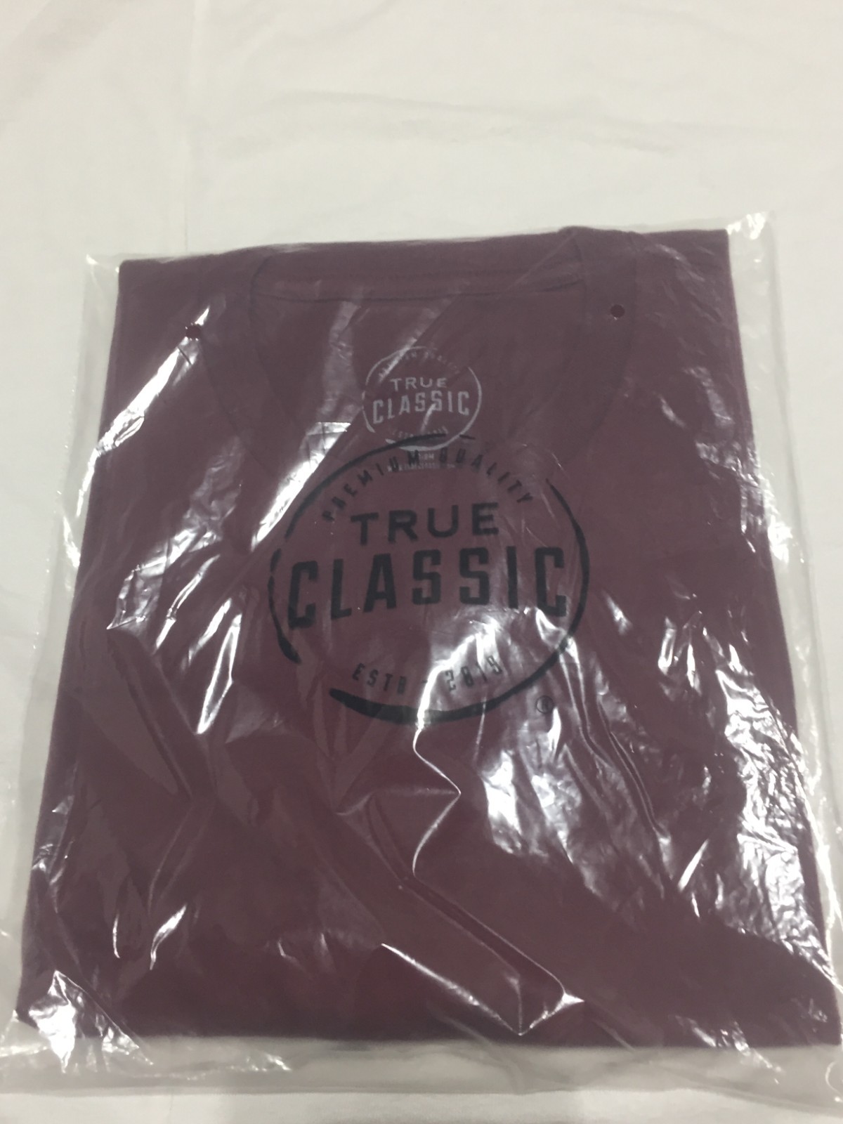 True Classic Crew Neck Long Sleeve Tees Assorted Sizes & Colors