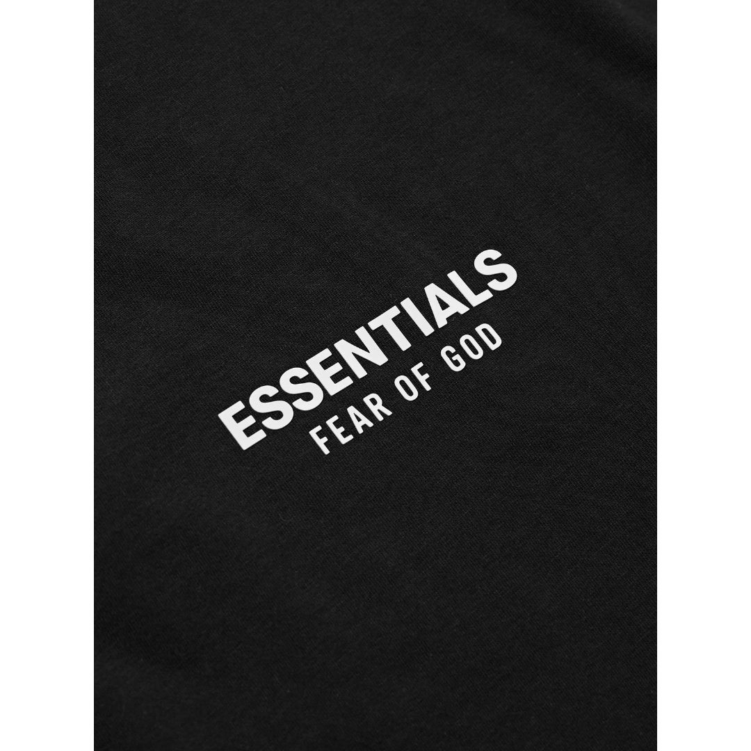 Fear of God Essentials Classic Tee ‘Jet Black’ M Size Oversized T-Shirt FOG NWT