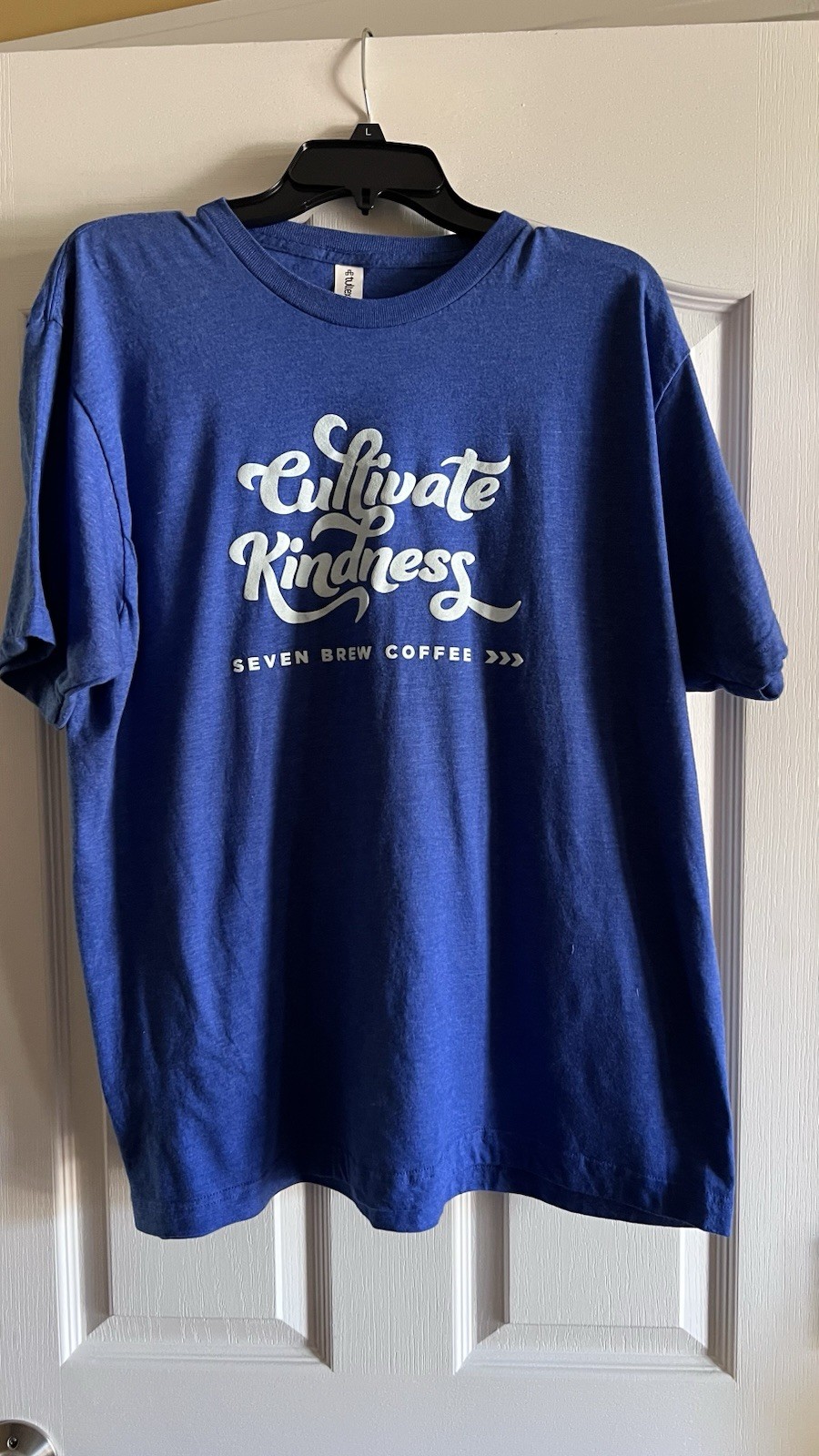 7 Brew Coffee T-Shirt Unisex XL BlueCultivate Kindness Preowned Limited Ed