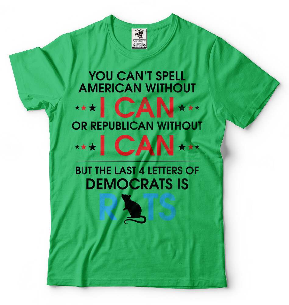 Republican Political T shirt Anti Democrats Shirt Trump 2024 Election Shirts