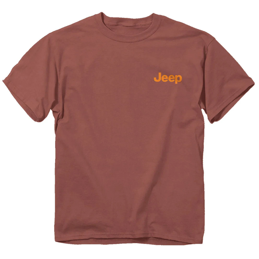 Jeep Sunset Palms T-Shirt Size 2XL Comfort Colors Jedco Licensed