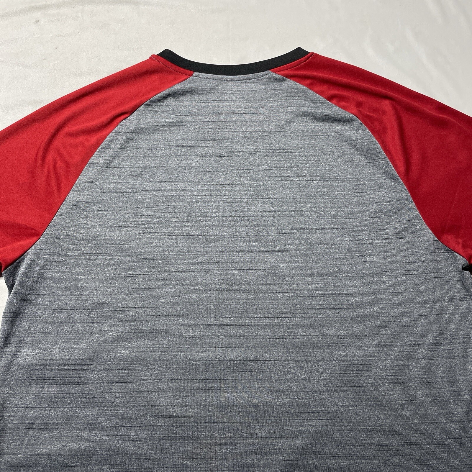 Alabama Crimson Tide T-Shirt Mens Large Red Gray College Sport Baseball Football