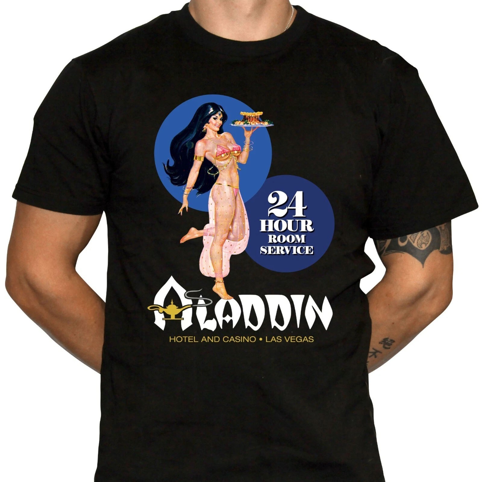 Aladdin Hotel Harem Girl T-Shirt – Classic Las Vegas Casino and Hotel FREESHIPS