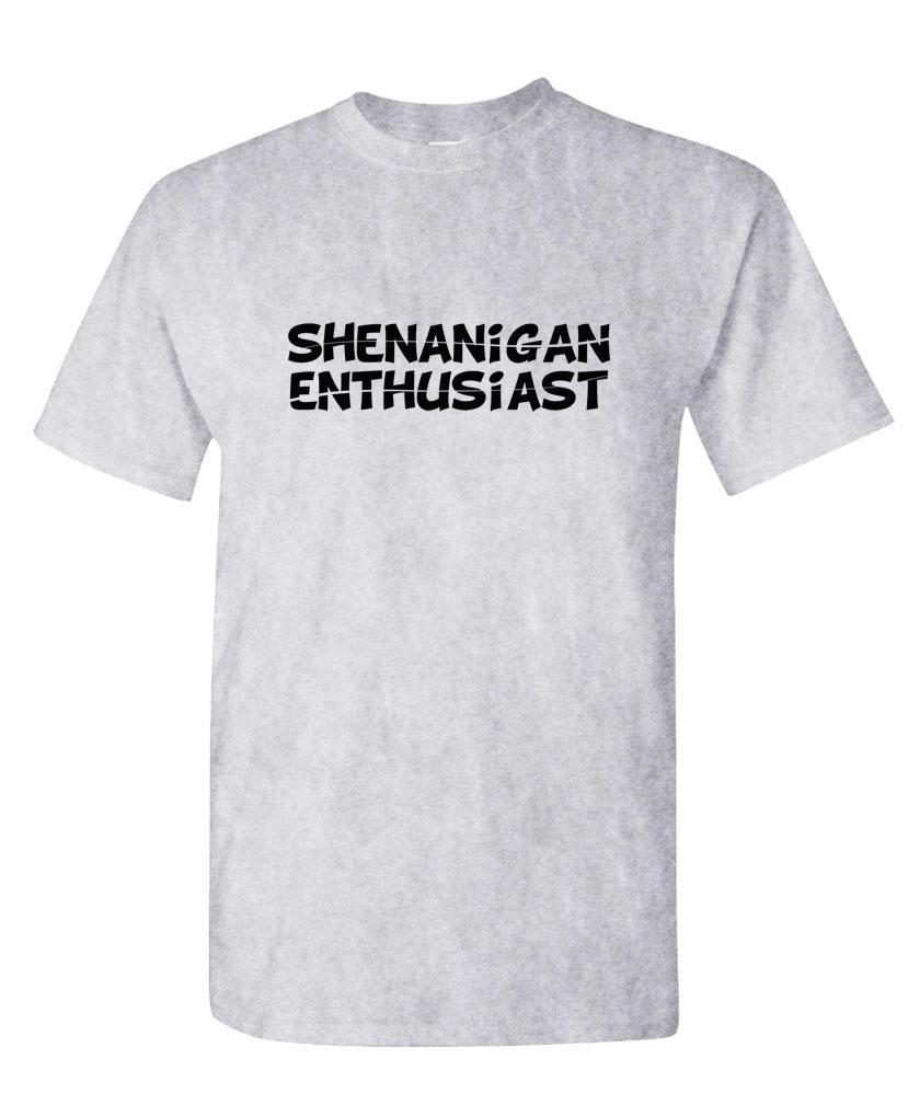 SHENANIGAN ENTHUSIAST – Unisex Cotton T-Shirt Tee Shirt