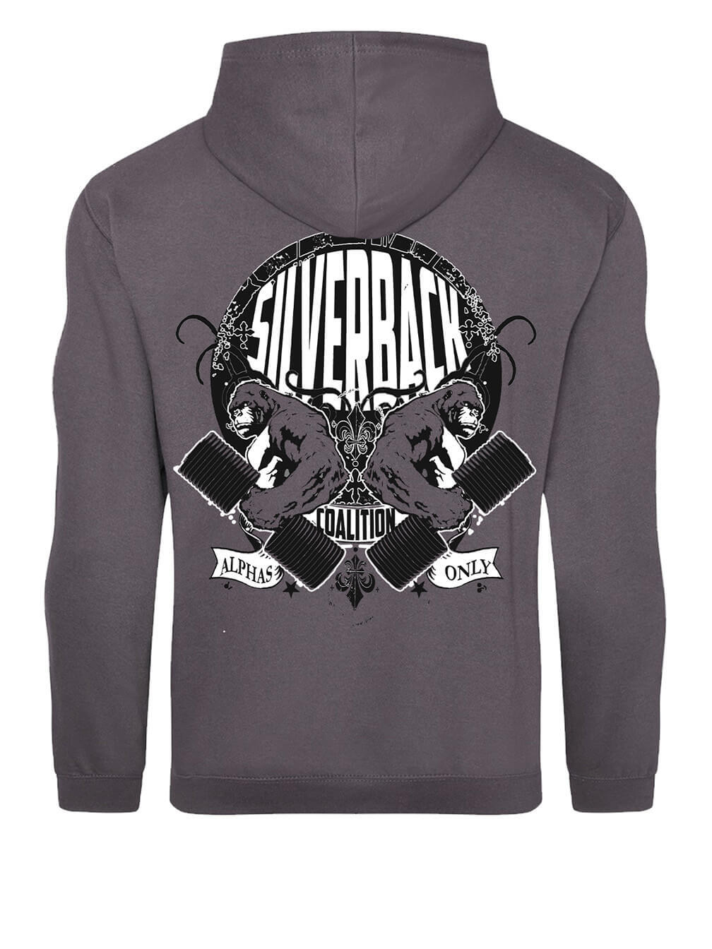 Iron Gods Silverback Coalition Workout Hoodie, Mens Hoodie, Gym hoodie, Pullover