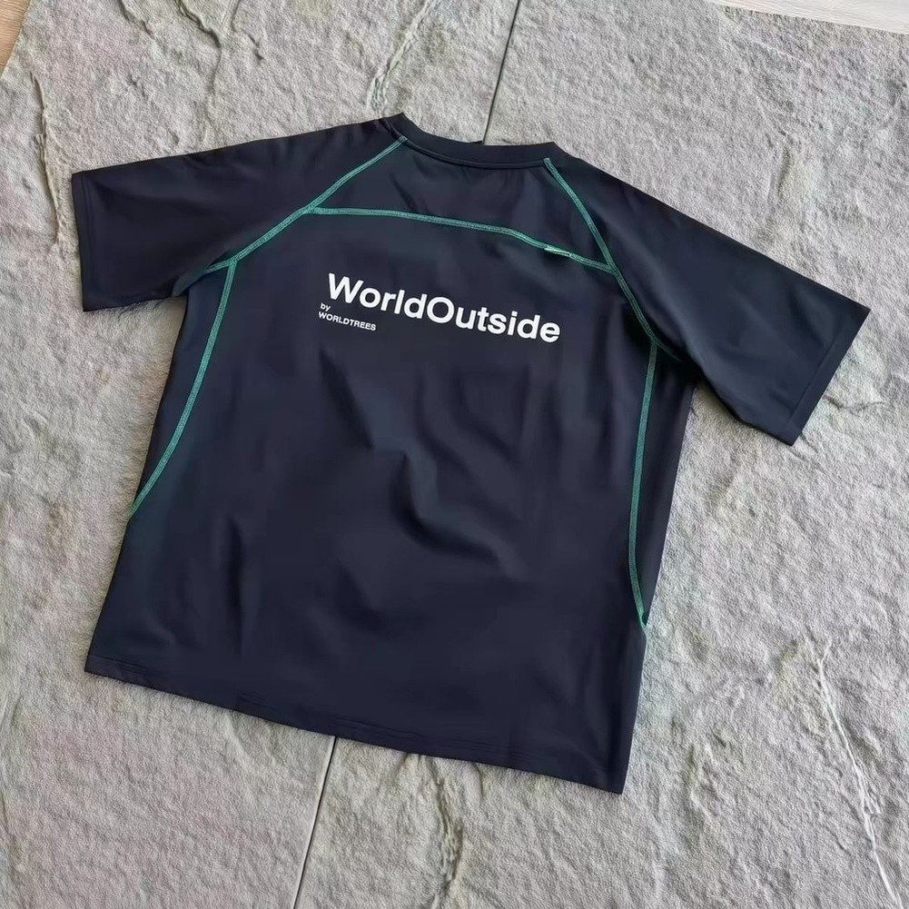 Unisex Breathable Round Neck T-Shirt Short Sleeve for Active Lifestyle