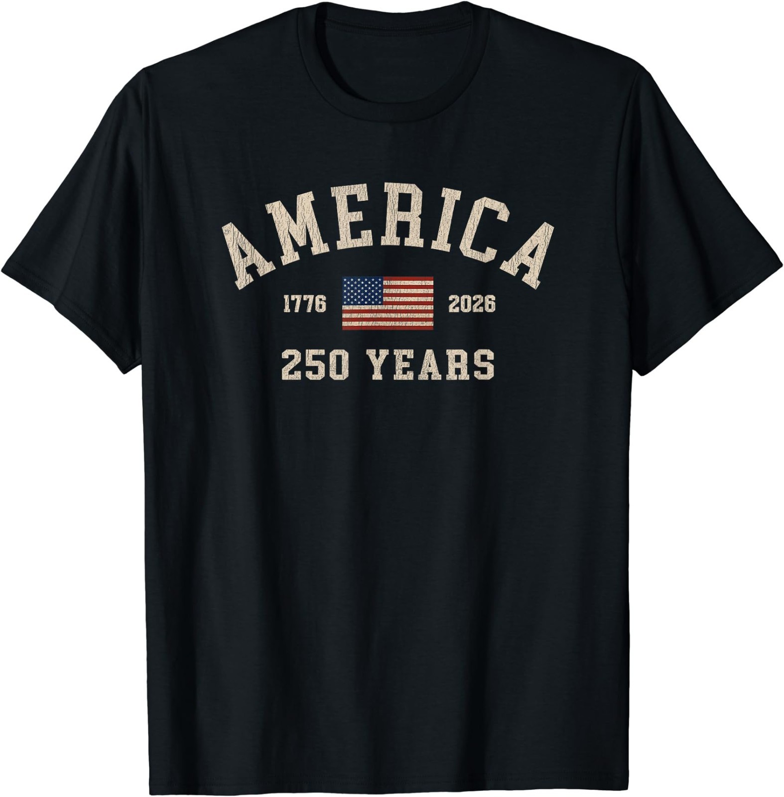 America 250 Years USA United States Flag July 4th 2026 1776 T-Shirt