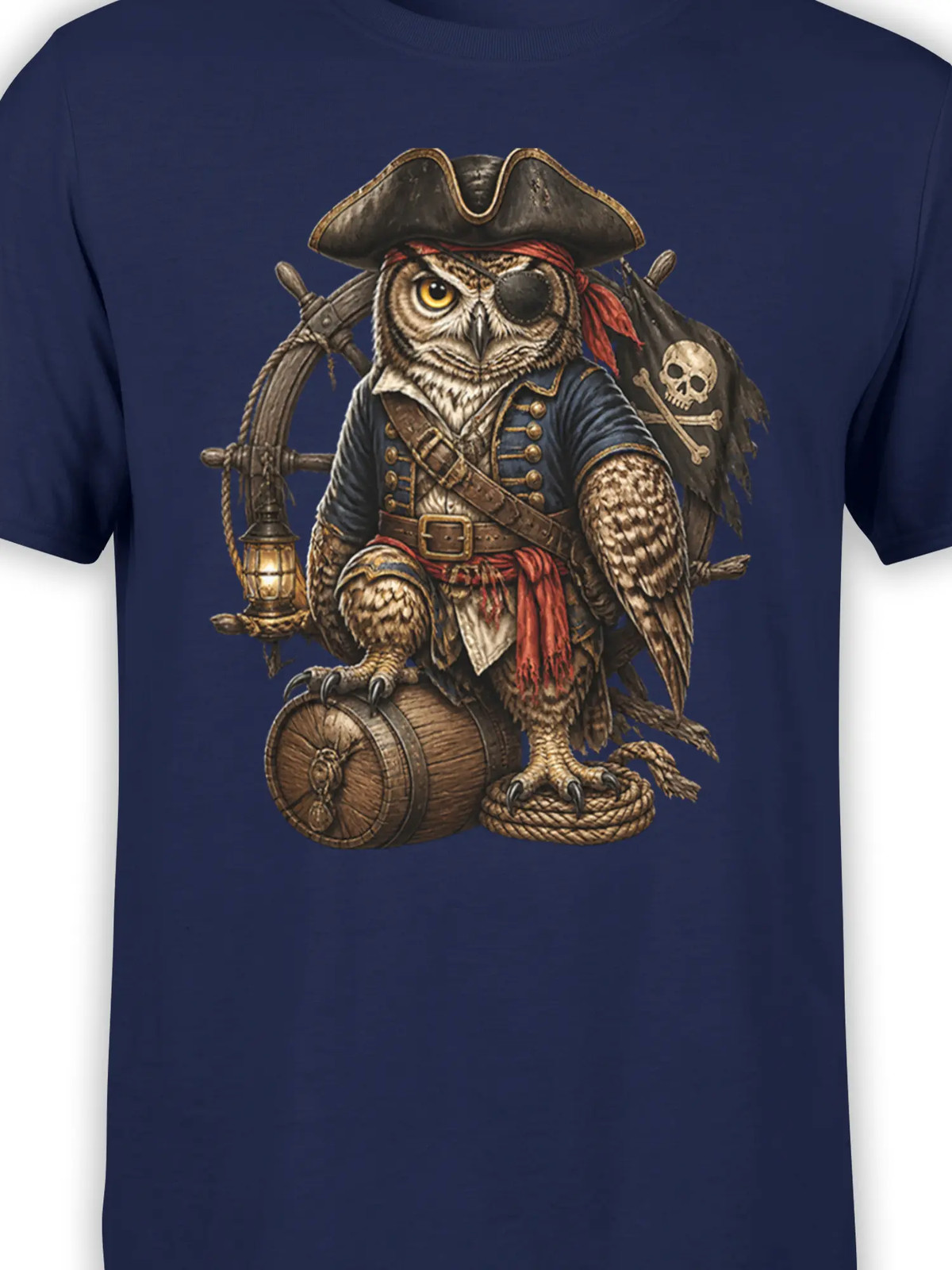 Captain Hoot Pirate Owl T-Shirt | Unisex