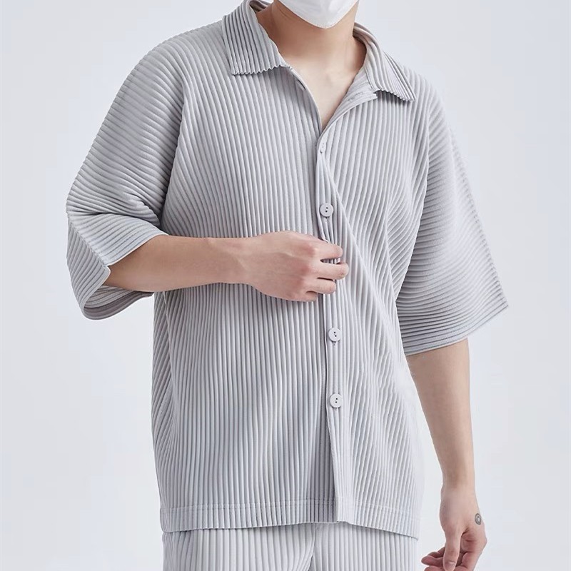 HOMME PLISSE ISSEY MIYAKE Pleats Casual T-Shirt Size 1.2.3.4
