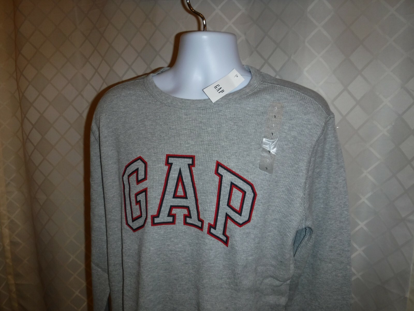 Long Sleeve Men’s Thermal T-Shirts GAP, XXL, XL,L,M,S,XS,100% cotton Many Colors