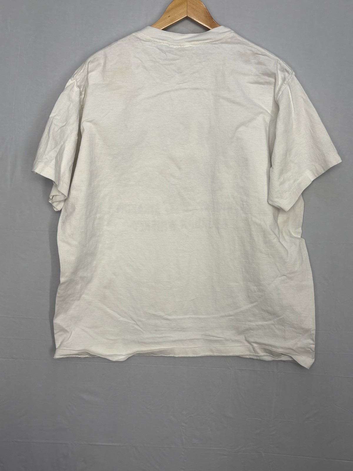 Jim Beam Kentucky Straight Bourbon Whiskey Graphic Mens White XL Vintage Murina