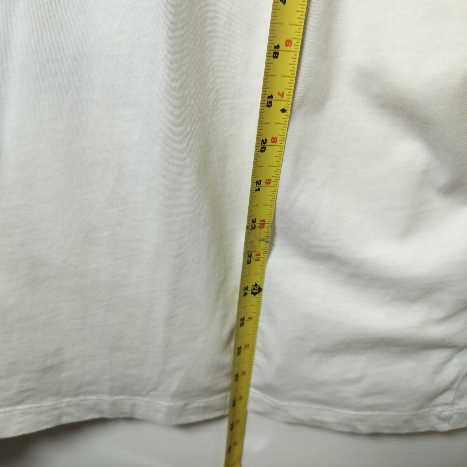 McQ Alexander McQueen Mens Abstract Graphic Print T-Shirt White Cream Large