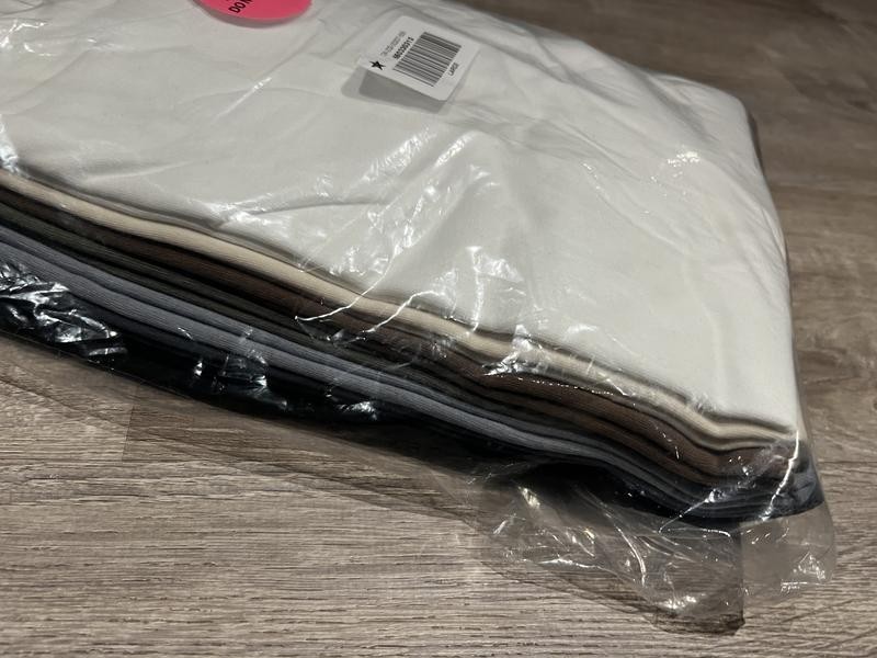 Abercrombie & Fitch Relaxed Essential Tees 7-Pack size L, M, S 100% Cotton #I0-2