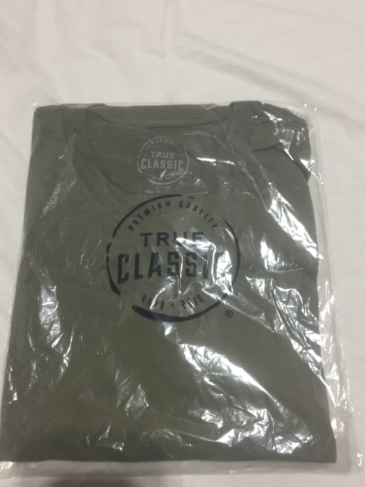 True Classic Crew Neck Long Sleeve Tees Assorted Sizes & Colors