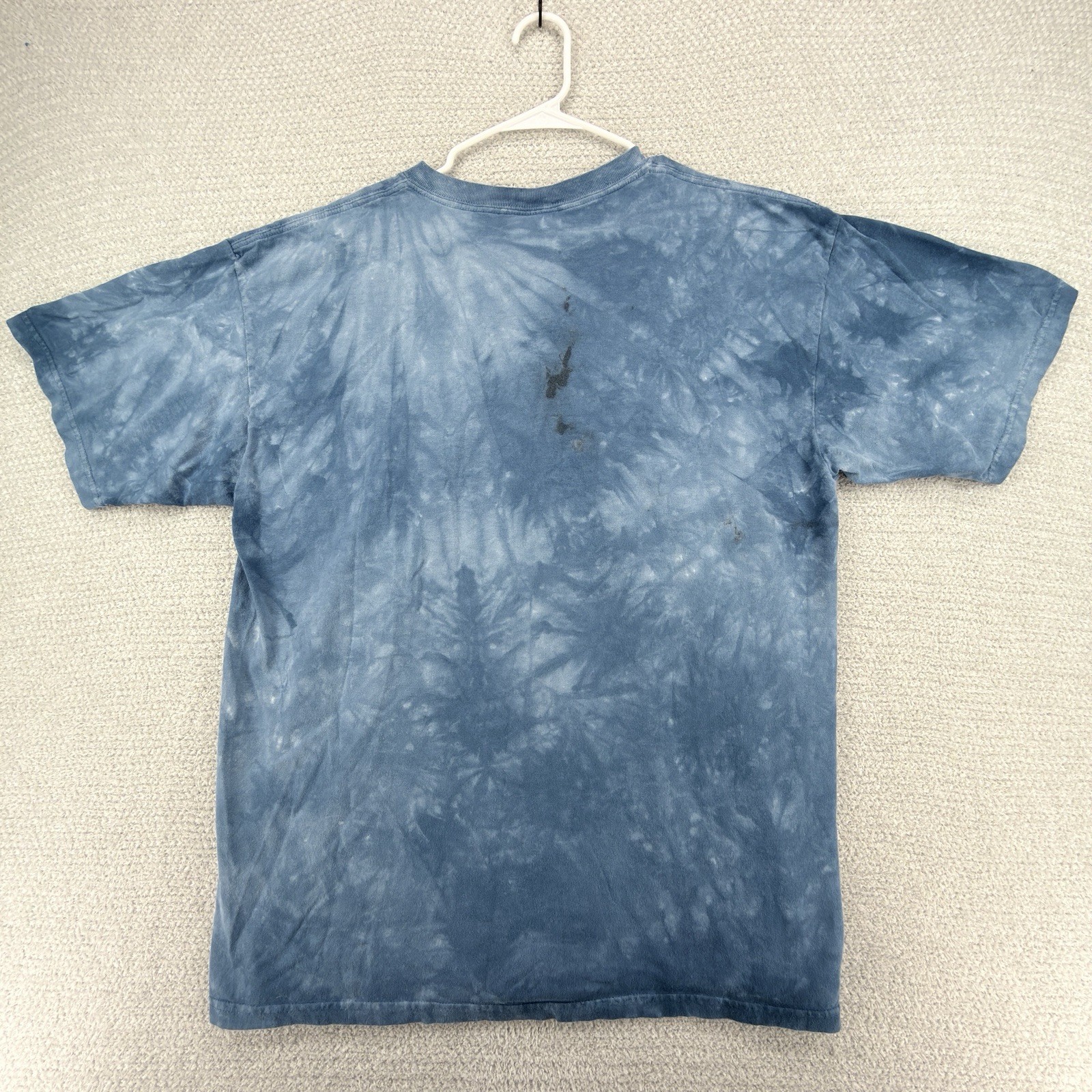 Vintage 2003 The Mountain T-Shirt Mens Large Train Nature Tie Dye Short Sleeve