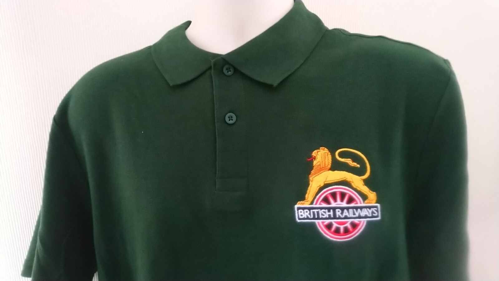 TRAINS BRITISH RAILWAYS POLO SHIRT