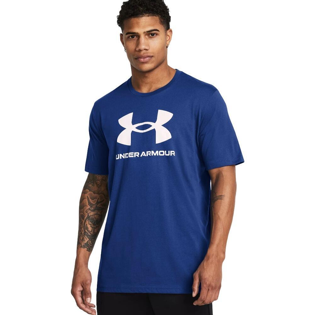 Under Armour Men’s T-Shirt Short Sleeve Athletic UA Logo Graphic Logo Shirt