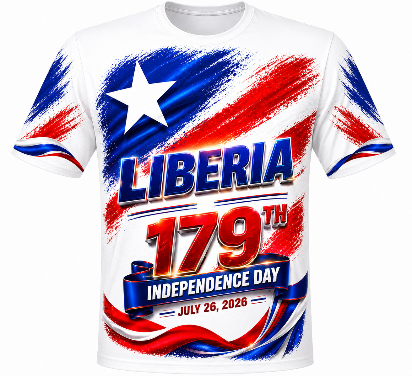 LIBERIA INDEPENDENCE DAY APPAREL SET