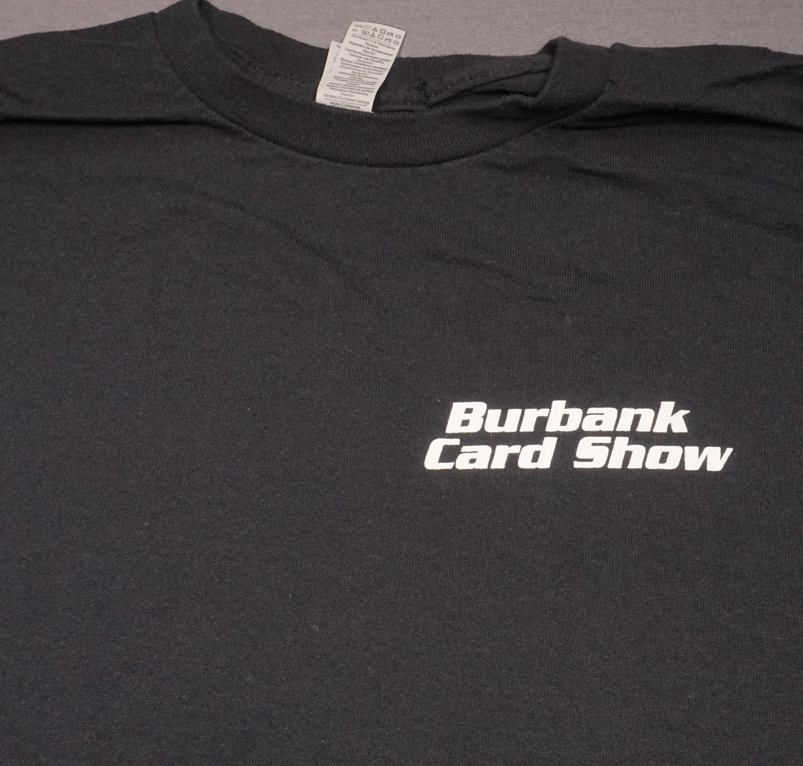 Stephen Curry Burbank Card Show Shirt Mens Small Black Steamboat Tee Basketball