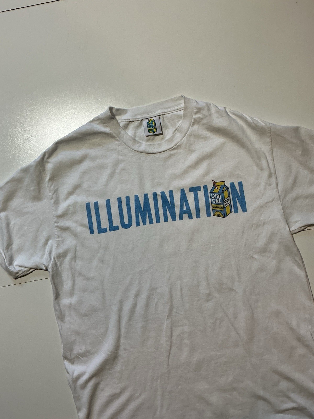 Lyrical Lemonade X Minions The Rise Of Gru Illumination Graphic White T-Shirt LG