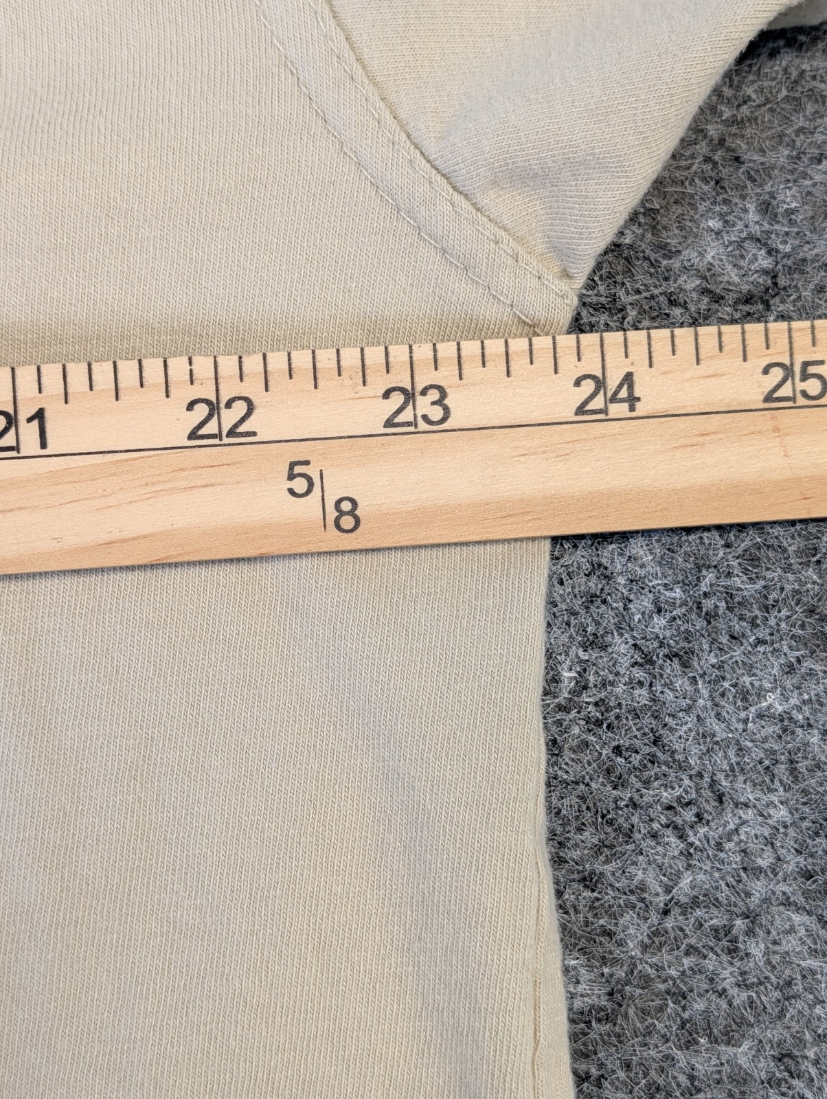 Joe Marlin Unwind T-Shirt Men’s XL Beige Chest Pocket 100% Cotton Short Sleeve