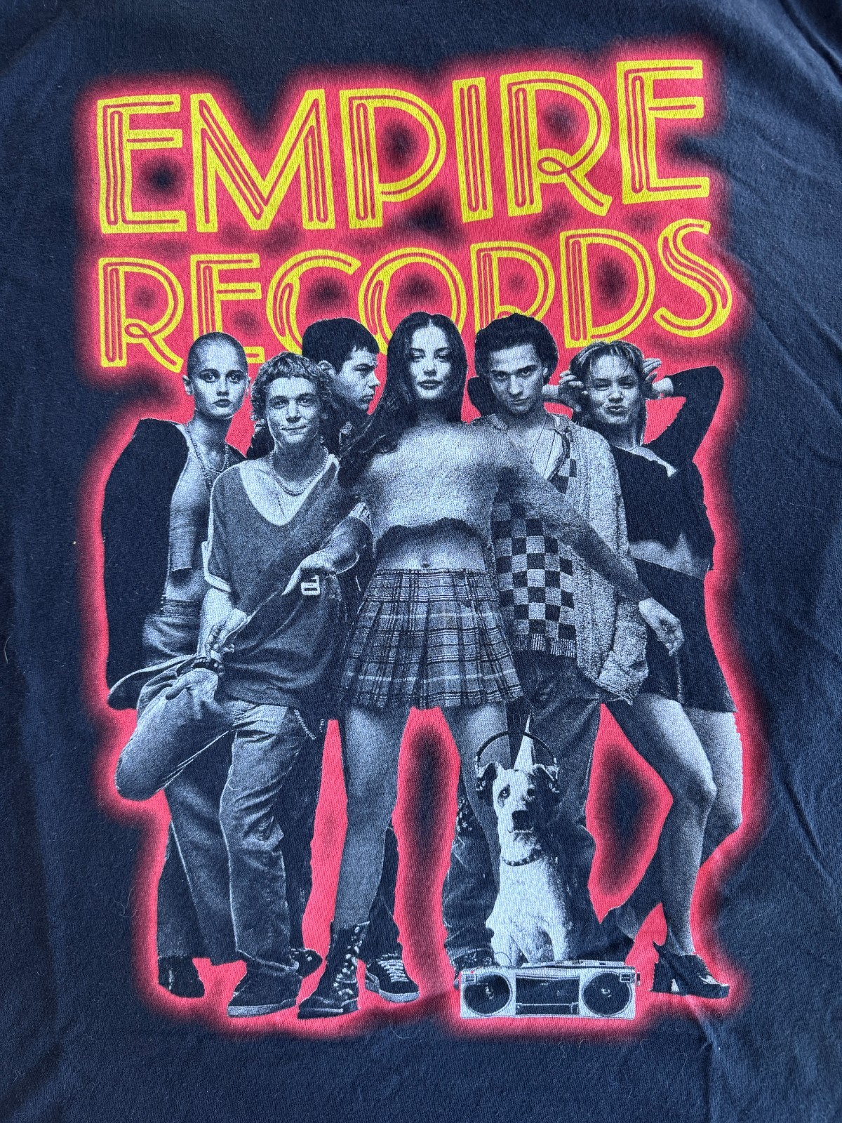 Empire Records Shirt Soundtrack Listing 1995 Liv Tyler Ethan Embry