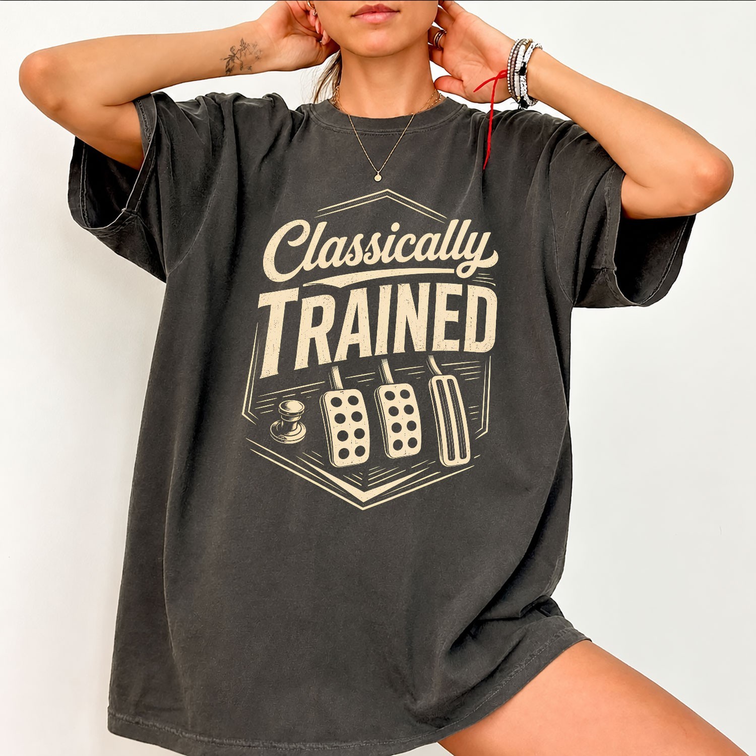 Classically Trained T-Shirt For Music Lovers Great Events Vintage Style Shirt