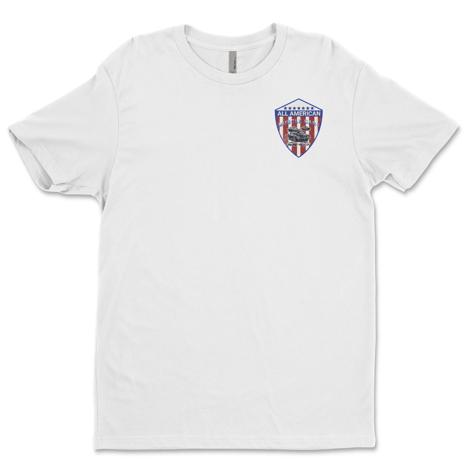 Custom T-Shirt, All American Dtf Print On Next Level T-Shirt unisex Soft Cotton